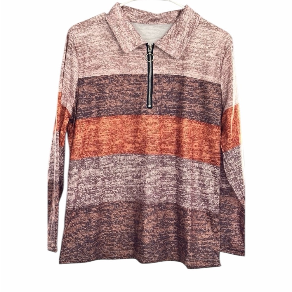 Woman’s Long Sleeve Top - Size Large - 
New Without Tags